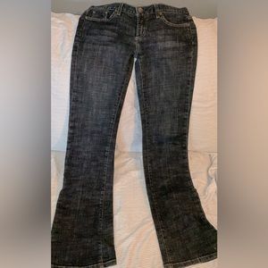 VTG 00’s Bebe bootcut Dark Denim Jeans low rise